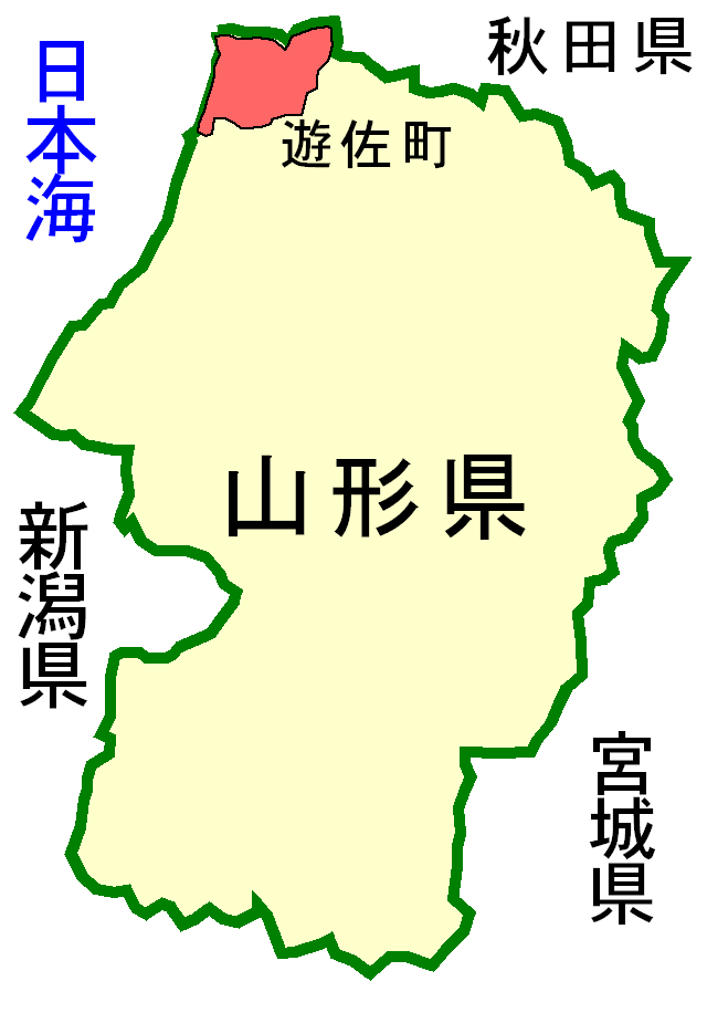 遊佐町地図